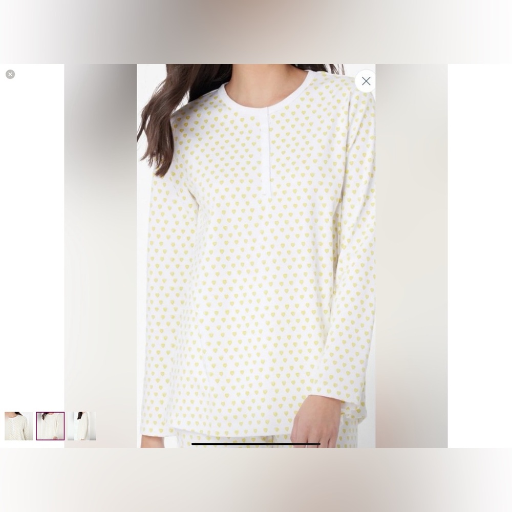 Roller Rabbit Long Sleeve Pajama Top xs - Picture 2 of 2